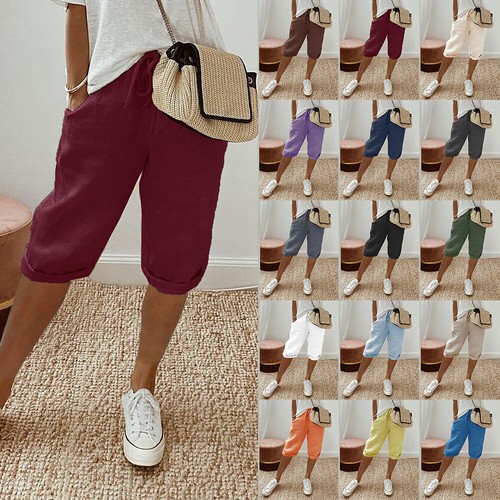 Damen bermuda capri - damen, kurze