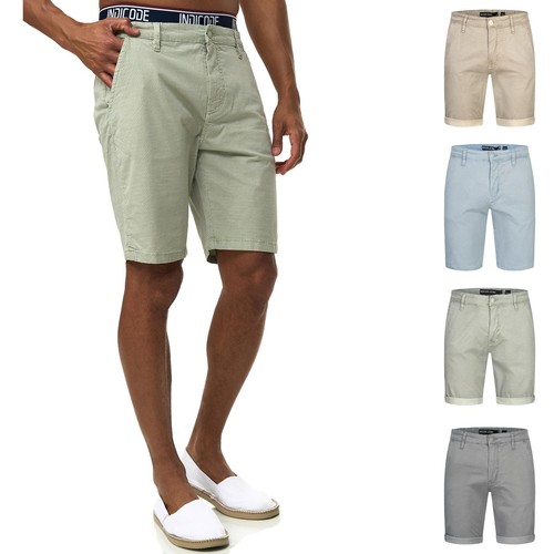 Indicode herren chinoshorts - herren,
