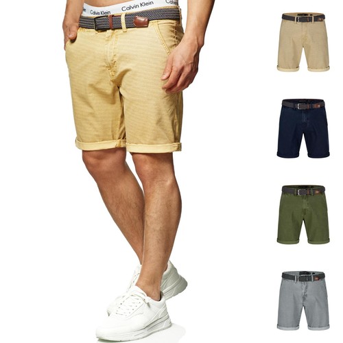 Indicode herren chinoshorts - herren,