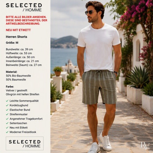 Selected herren chino short - herren,